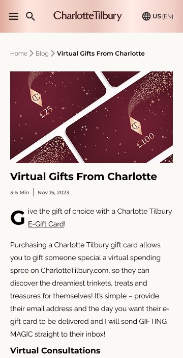 Editorial article on mobile — the redesigned content pages
